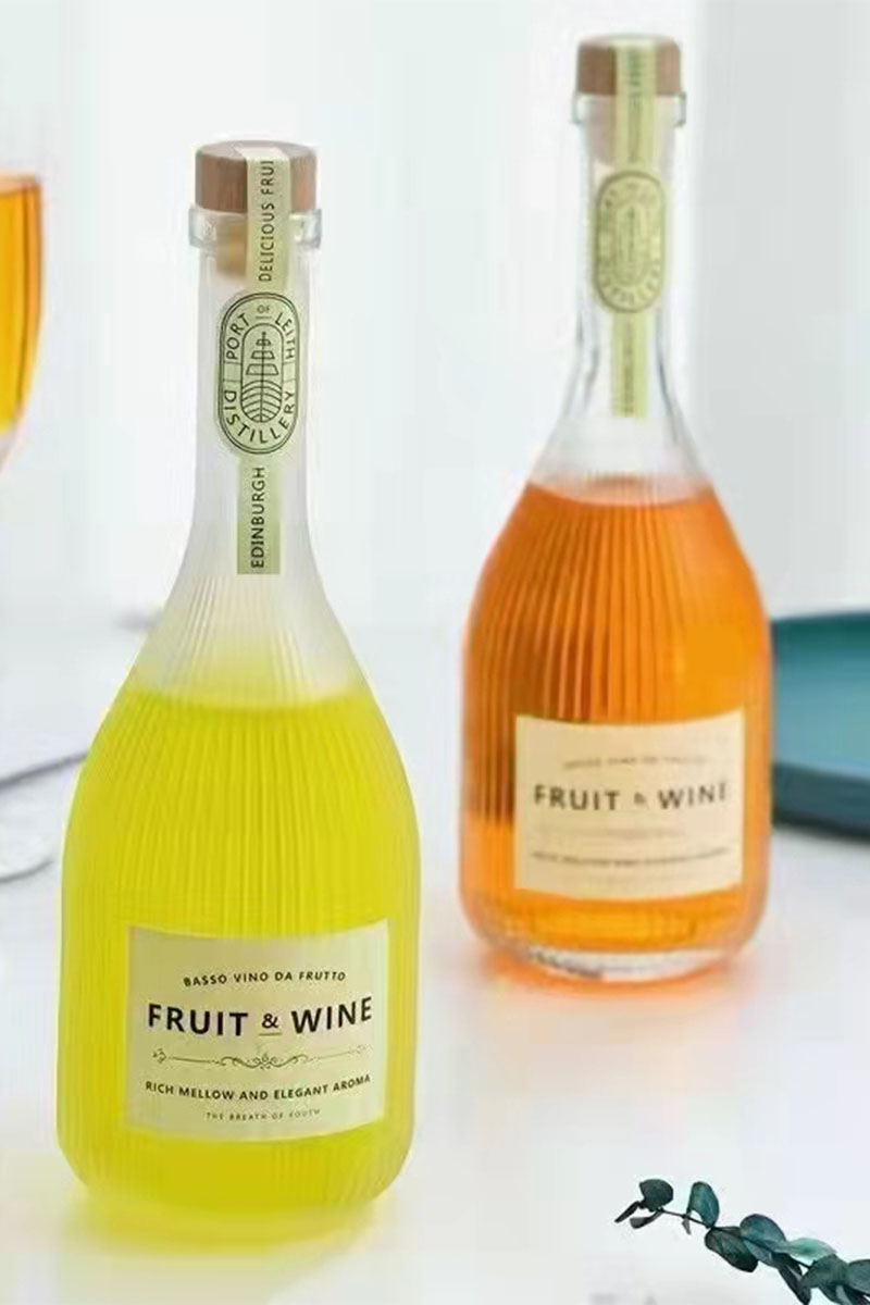 Fruit wine bottle